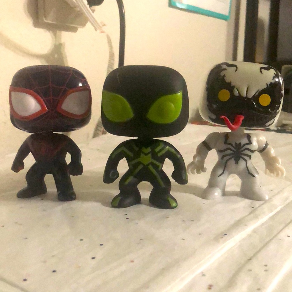 Funko Pop marvel trio